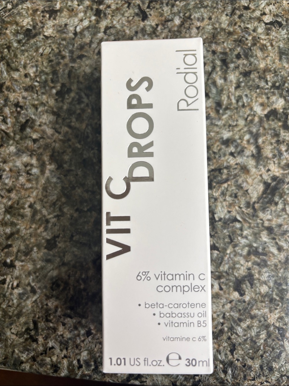 NWT Rodial White Vit C Drops 6% Vitamin C Complex 30ml